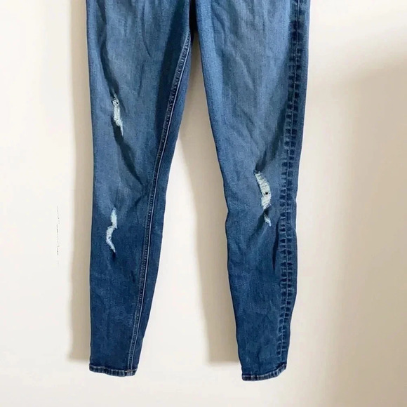 Level 99 Tanya Distressed With holes high rise skinny jeans - Picture 4 of 10
